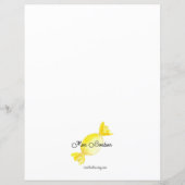 ブルークリスマスヴィンテージカードクリップアートシート (裏面)