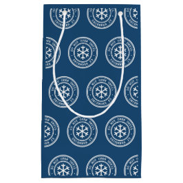 ブルークリスマス抱き枕まで開かない スモールペーパーバッグ