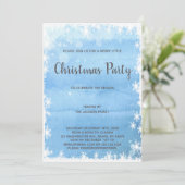 ブルークリスマス招待状 招待状 (スタンド正面)