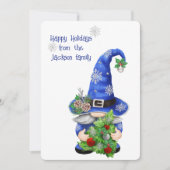 ブルークリスマス格言 シーズンカード (正面)