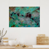 ブルークリソコラジャスパー ポスター (キッチン)