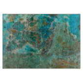 ブルークリソコラミネラルストーン カッティングボード (正面)