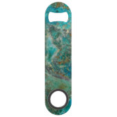 ブルークリソコラミネラルストーン スピード栓抜き (正面)