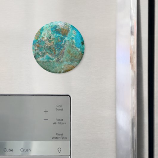 ブルークリソコラミネラルストーン マグネット (インサイチュ (冷蔵庫))