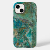 ブルークリソコラミネラルストーン Case-Mate iPhoneケース (裏面)