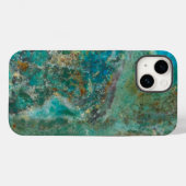 ブルークリソコラミネラルストーン Case-Mate iPhoneケース (裏面 (横))