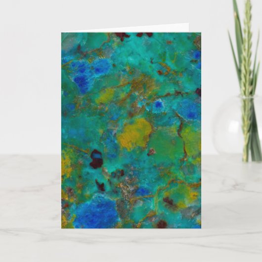 ブルークリフ・クリソコラ カード (正面)