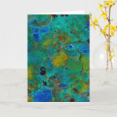 ブルークリフ・クリソコラ カード (黄色い花)
