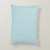 ブルークリームの海の馬の海のウェディングシャワー アクセントクッション (裏面(縦))