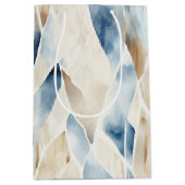 ブルークリームシーサンド海セレニティ ミディアムペーパーバッグ (正面)