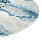 ブルークリームシーサンド海 カッティングボード (角)