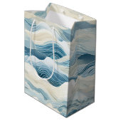 ブルークリームシーサンド海 ミディアムペーパーバッグ (裏面アングル)