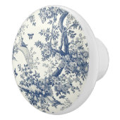 ブルークリームトイルフローリングブランチ セラミックノブ (右)