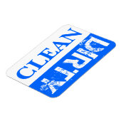 ブルークリーンとダーティ食洗機 マグネット (左側)