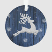 ブルークリ素朴スマストインデアオーナメント オーナメント (裏面)