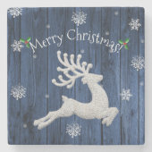 ブルークリ素朴スマストナディアストーンコースター ストーンコースター (正面)