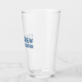 ブルークルー民主党員 タンブラーグラス (左)