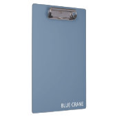 ブルークレーンの青い色名 クリップボード (右)