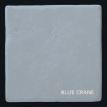 ブルークレーンの青い色名 ストーンコースター<br><div class="desc">ブルークレーンの青い色名</div>