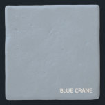 ブルークレーンの青い色名 ストーンコースター<br><div class="desc">ブルークレーンの青い色名</div>