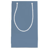 ブルークレーンの青い色名 スモールペーパーバッグ (正面)