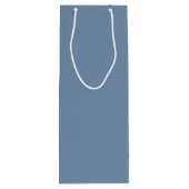 ブルークレーンの青い色名 ワインギフトバッグ (裏面)