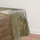 ブルークレーンまたはヘロンバードオブアメリカオードボンプリント テーブルクロス (インサイチュ)