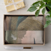 ブルークレーンまたはヘロンバードオブアメリカオードボンプリント 薄葉紙 (ギフト)