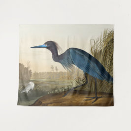 ブルークレーンまたはヘロン, 1836, Birds of America タペストリー
