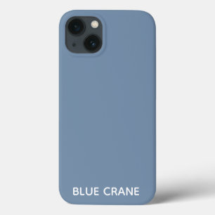ブルークレーンブルーカラー名ケースメイトiPhoneケース iPhone 13ケース