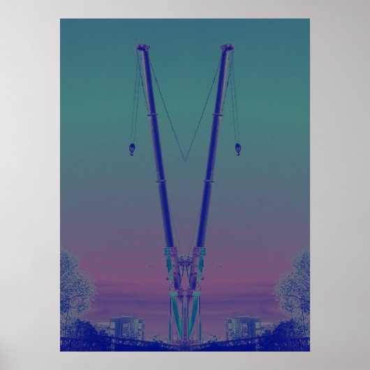 ブルークレーン ポスター (正面)