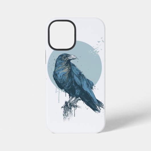 ブルークロウがiPodのケースに近い iPhoneケース (裏面)