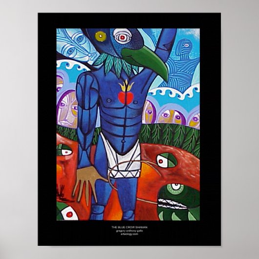 ブルークロウバイグレゴリーガロ ポスター (正面)