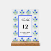 ブルークロキュース アクリルサイン (正面)