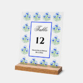 ブルークロキュース アクリルサイン (傾斜)