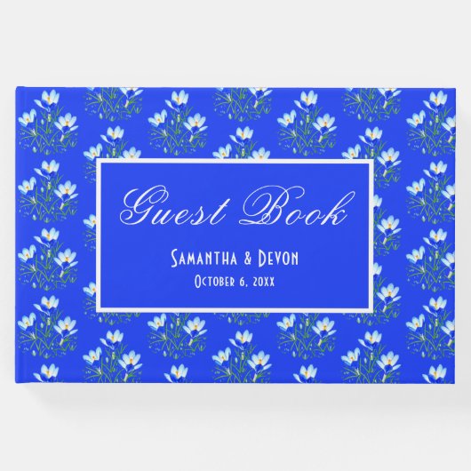 ブルークロシ結婚ーズ ゲストブック (正面)