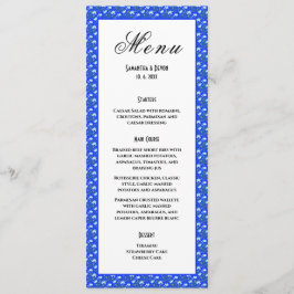 ブルークロシ結婚ーズ メニュー