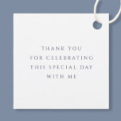 ブルークロスエレガントボーイファーストコミュニオン フェイバータグ