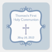 ブルークロスコミュニオンスクエアステッカー スクエアシール (正面)