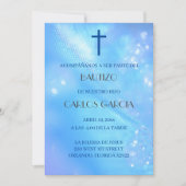 ブルークロススペインのインビタシオンデバウティゾ 招待状 (正面)