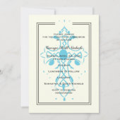 ブルークロスファースト共産主義バプテスマ確認 招待状 (正面)