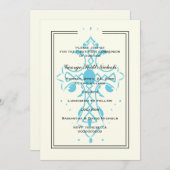 ブルークロスファースト共産主義バプテスマ確認 招待状 (正面/裏面)