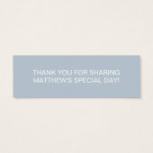 ブルークロスホーリーコミューニオンメッセージカード (裏面)