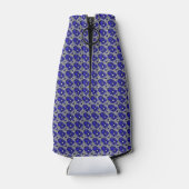 ブルークロスモチーフ ボトルクーラー (裏面)