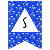 ブルークロッ結婚カス バンティングフラッグ (第1の旗)