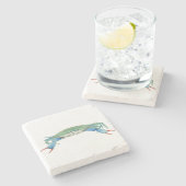 ブルークローガニ ストーンコースター (横)