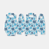 ブルークローバーシャムロックパターンセントパトリックの日 フェイバーボックス (折り畳みなし)