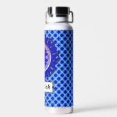 ブルークローバーリボンバイケネス・ヨンチッチ ウォーターボトル (背面)