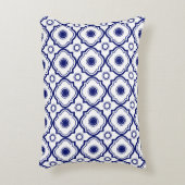 ブルークローバー化粧枕 アクセントクッション (正面(垂直))