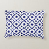 ブルークローバー化粧枕 アクセントクッション (裏面)